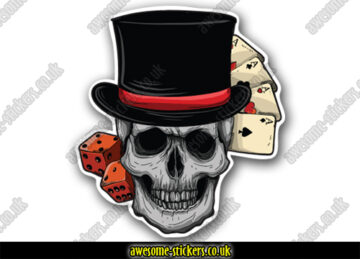 Skull stickers