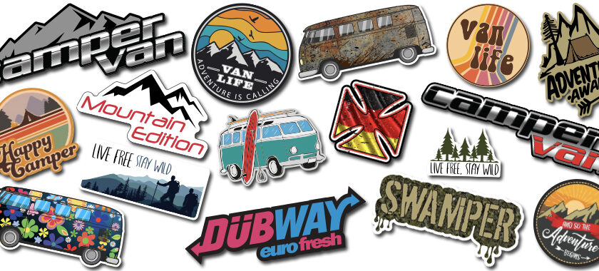 campervan stickers