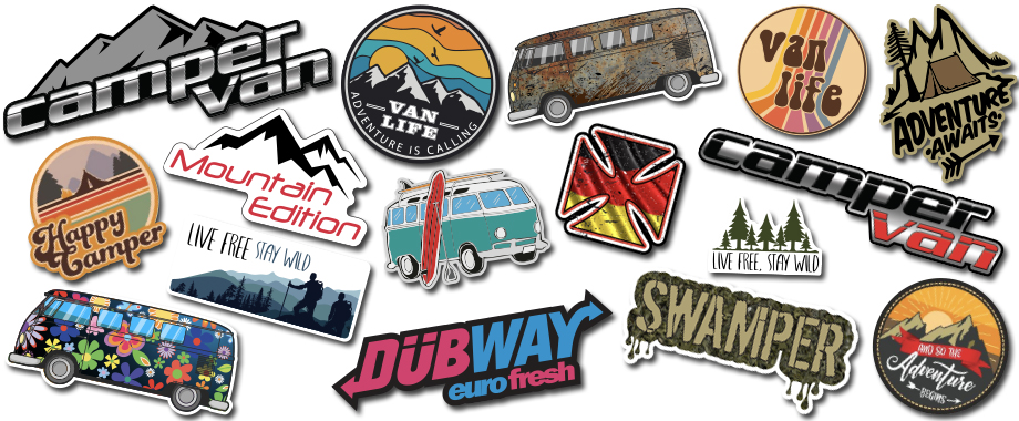 campervan stickers