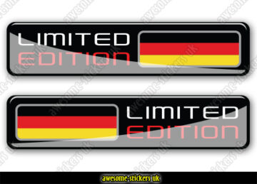 German flag stickers