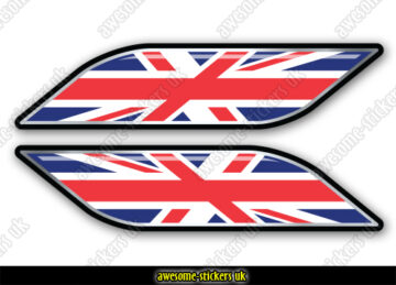 Flag stickers