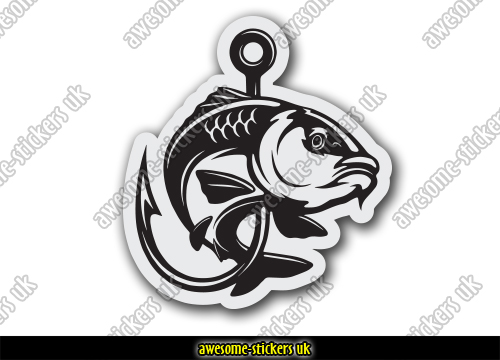 Fishing stickers 009 - CARP