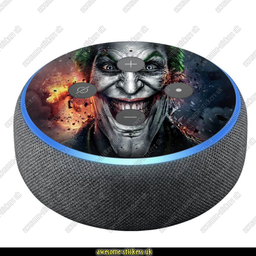 Amazon Echo Dot 3 stickers skins 023 - JOKER - Awesome Stickers UK