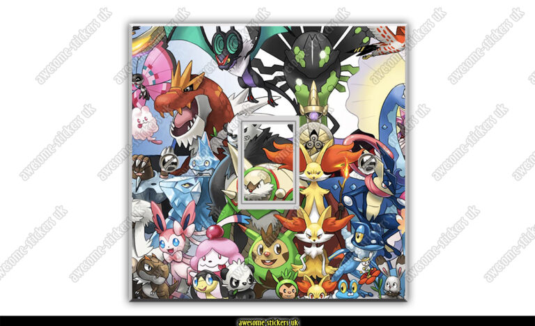 Light switch sticker 024 - PRINCESS - Awesome Stickers UK