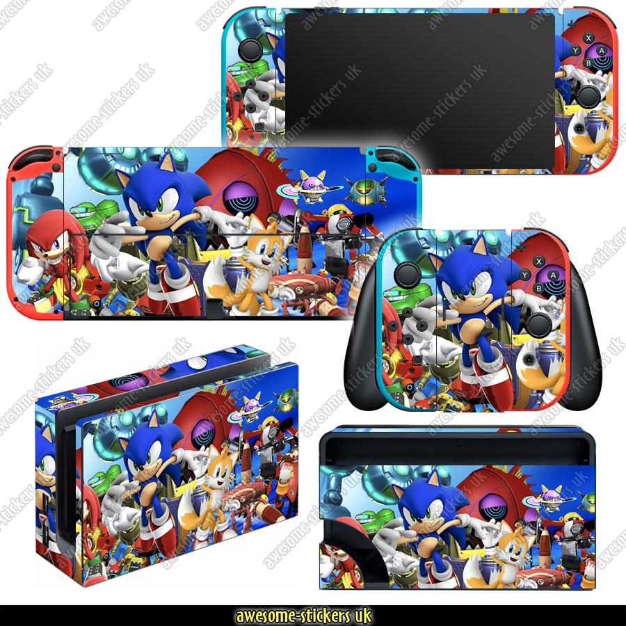 Sonic The Hedgehog Nintendo Switch Skins (v4), Switch, Switch OLED, &  Switch Lite