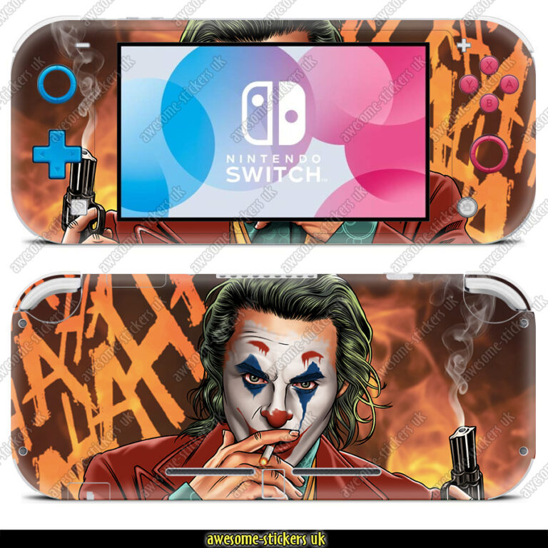 Nintendo Switch LITE skins 109 JOKER Awesome Stickers UK