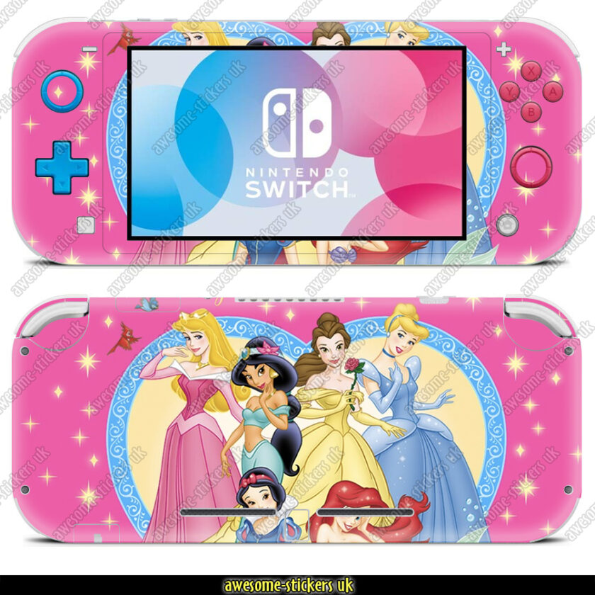 Nintendo Switch LITE skins 220 PRINCESSES Awesome Stickers UK