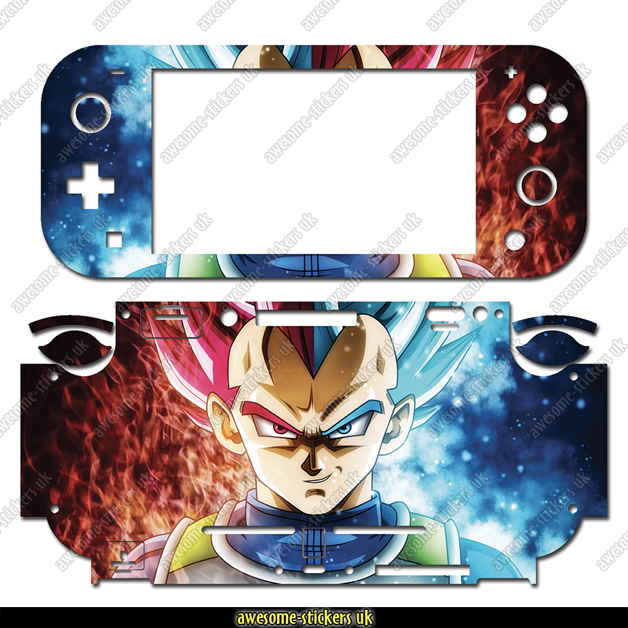 Nintendo Switch LITE skins 225 DRAGONBALL Awesome Stickers UK