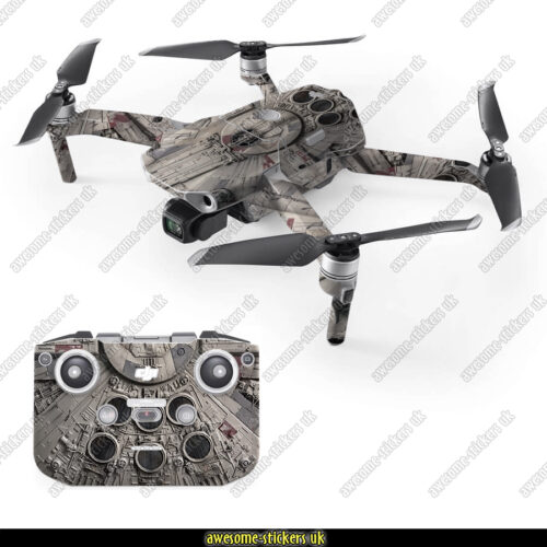 DJI Mavic Air 2 wraps 025 - Millennium Falcon