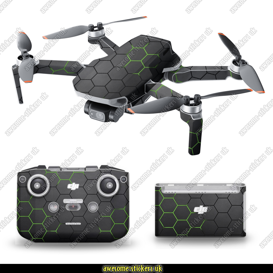 DJI Mini 4 Pro Case & Vehicle Decal Drone Sticker 