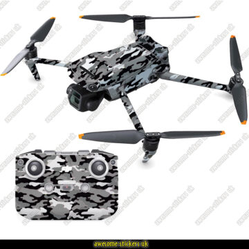 DJI Mavic 3 skins 005 - Grey Urban Camouflage