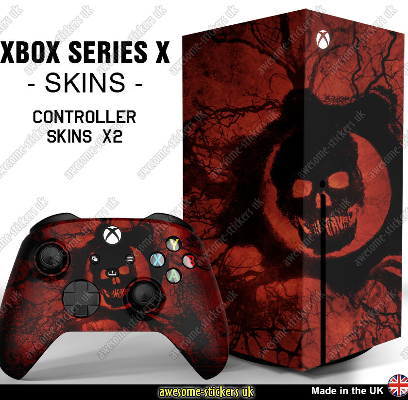 XBOX Series X skins Awesome Stickers UK