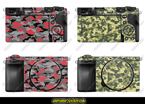 Camera skins - Awesome Stickers UK