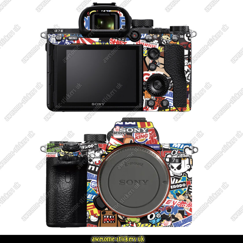 Sony A7 III skins & wraps- Awesome Stickers UK