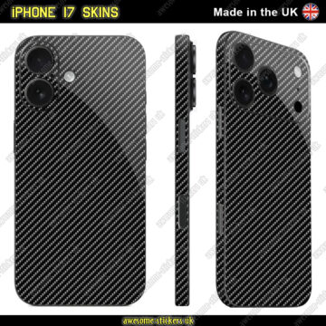 iPhone 17 skin 506 - Carbon Fibre effect